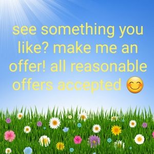 All Reasonable Offers accepted!